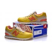 Chaussure New Balance Running 574 Jaune Pour Homme